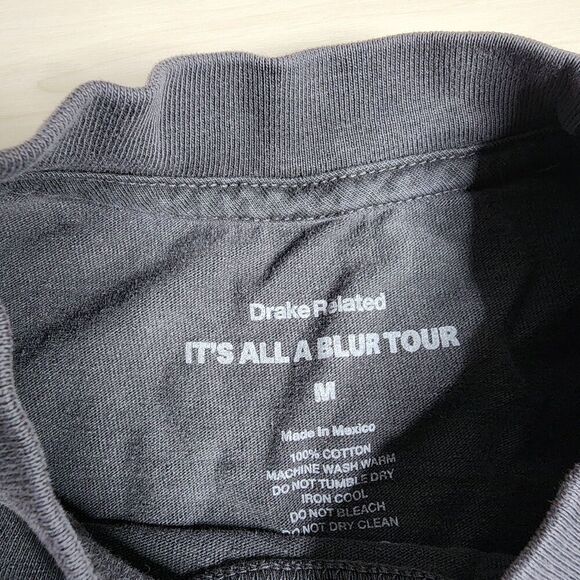 Drake It’s All A Blur Tour Peer Pressure Shirt Size Medium - Picture 4 of 5